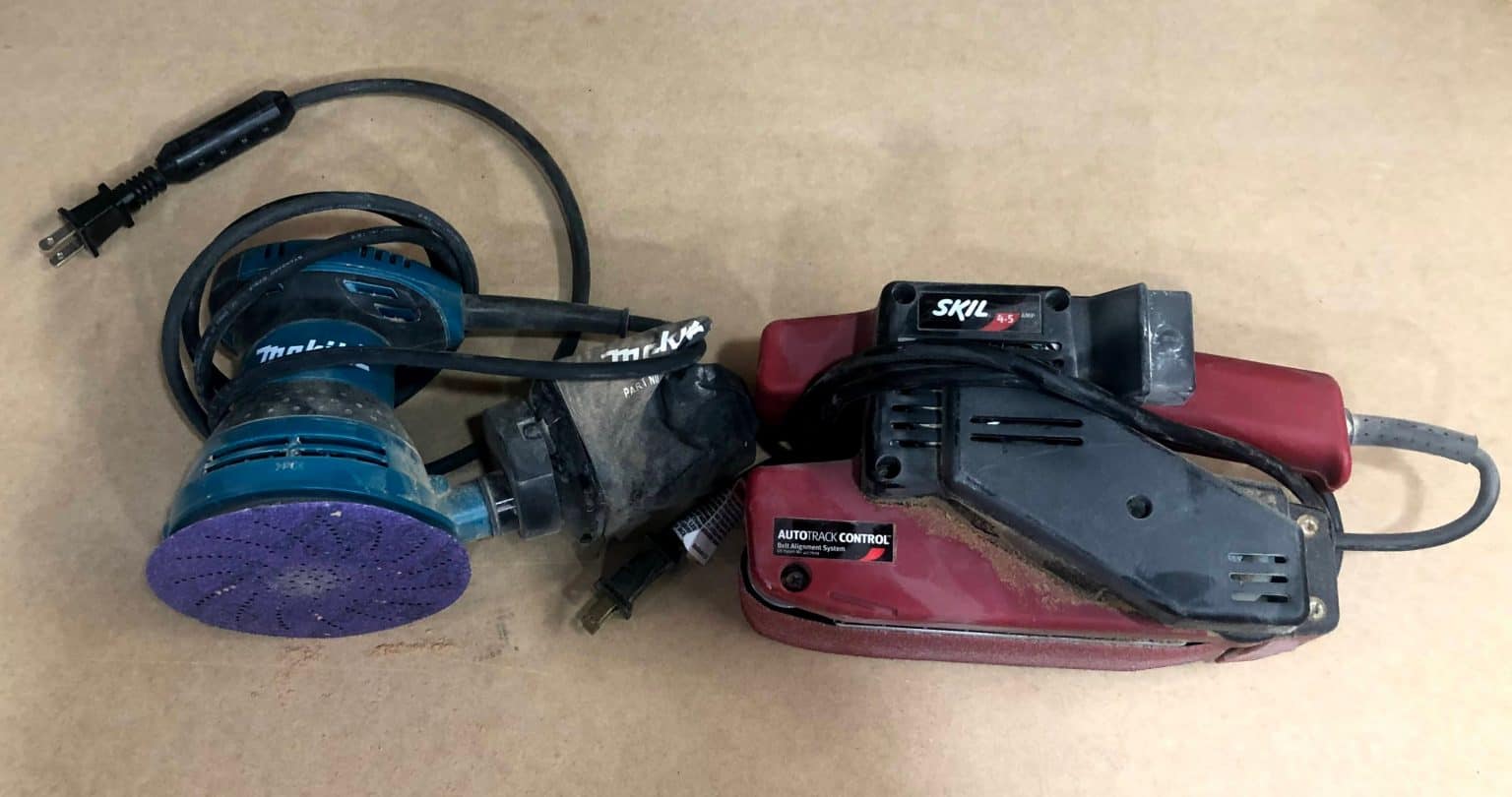 What Is The Difference Between A Random Orbital Sander Vs Belt Sander? Obsessed Woodworking