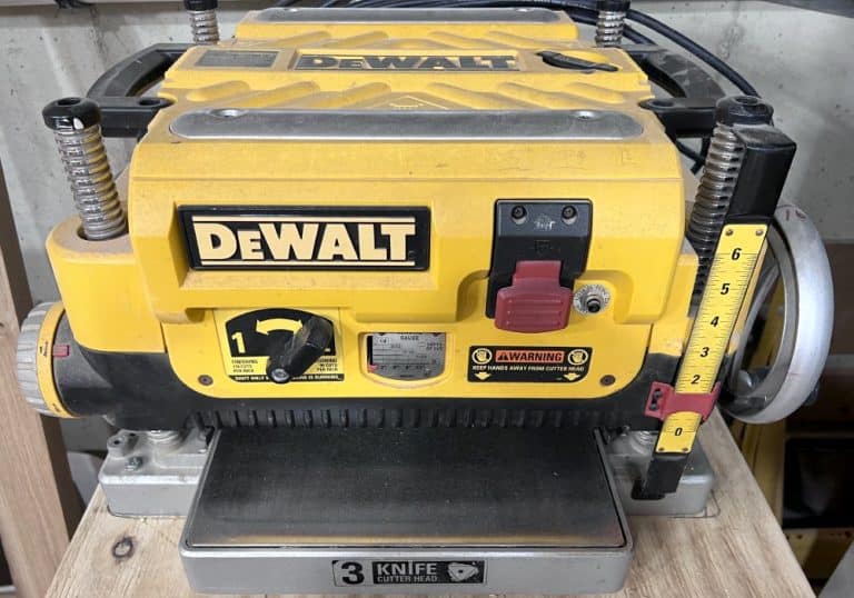 DEWALT Thickness Planer DW735 Problems