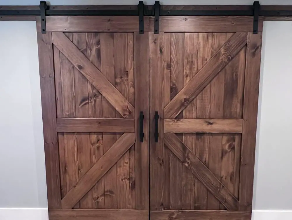 Stained Pine Doors