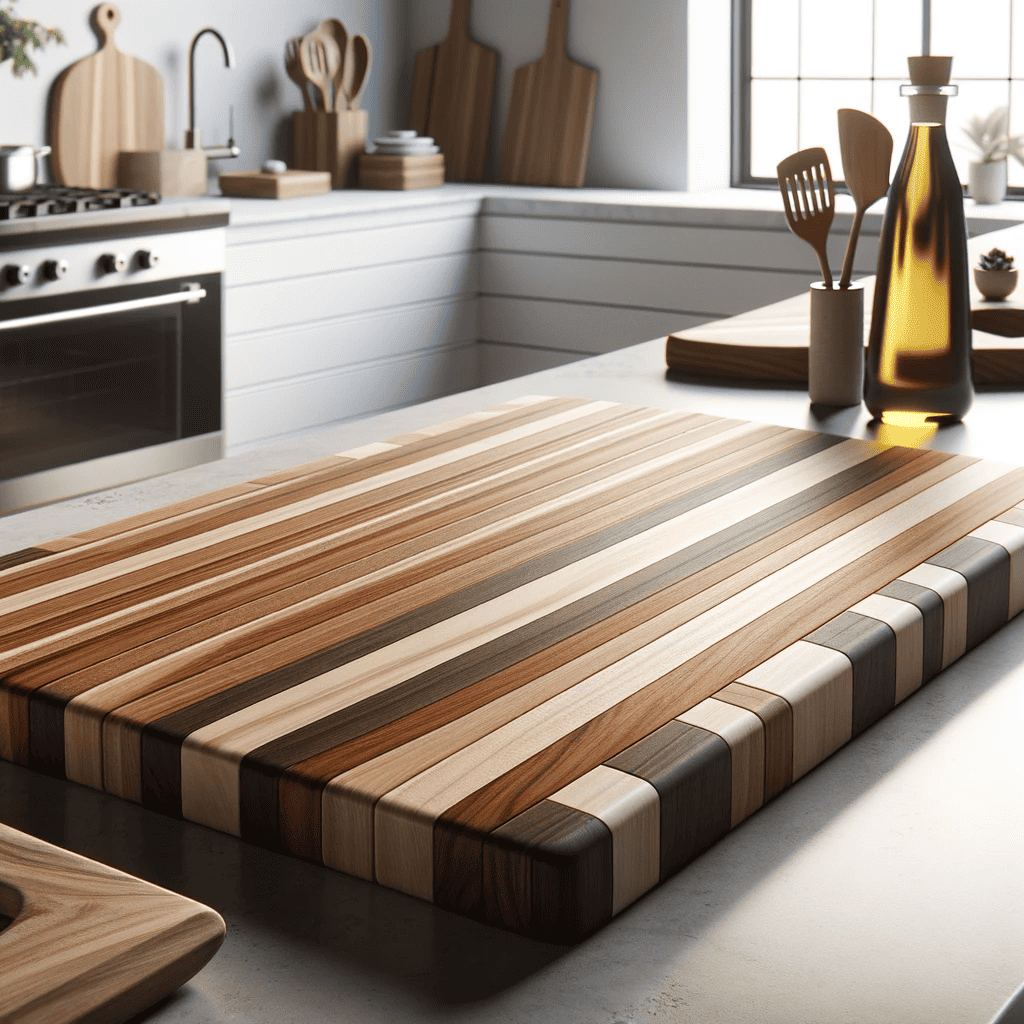 edge grain cutting board