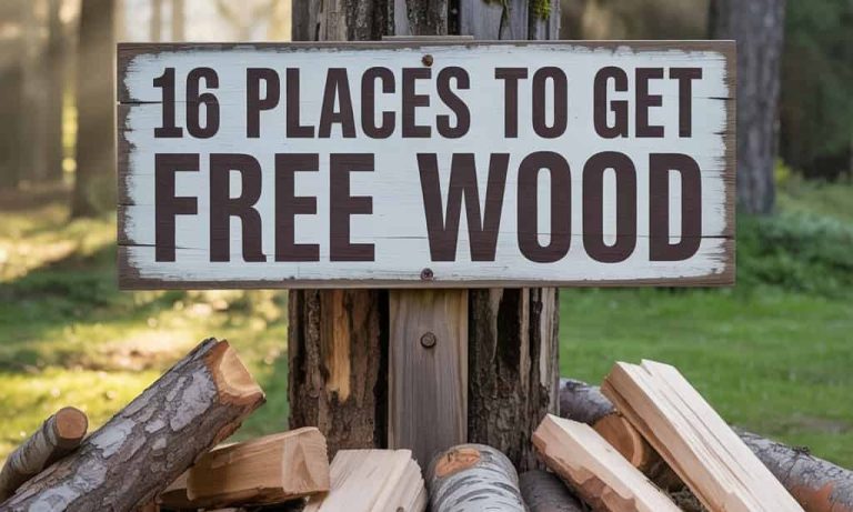 16 Places to Get Free Wood for Your Next Woodworking Project