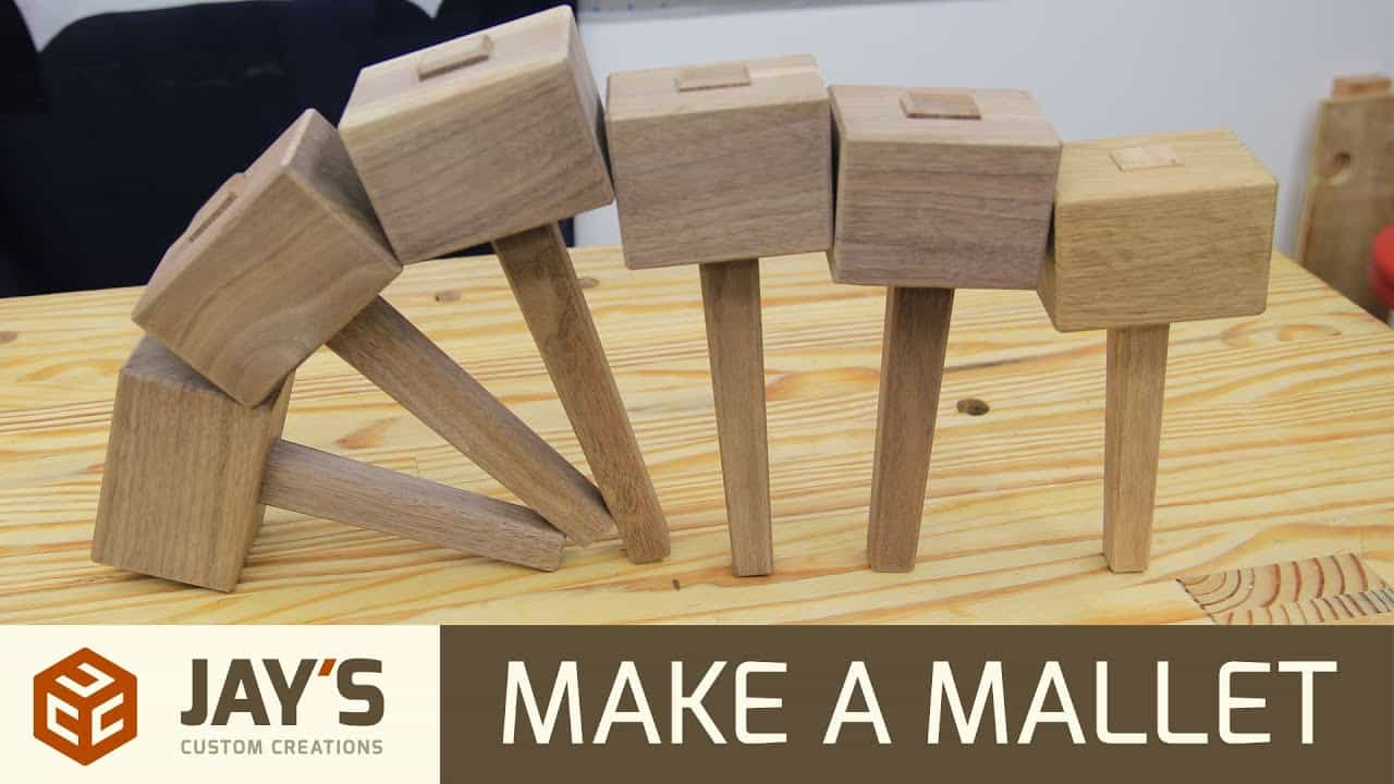 Making 2 Wooden Mallets with a Friction Fit Design