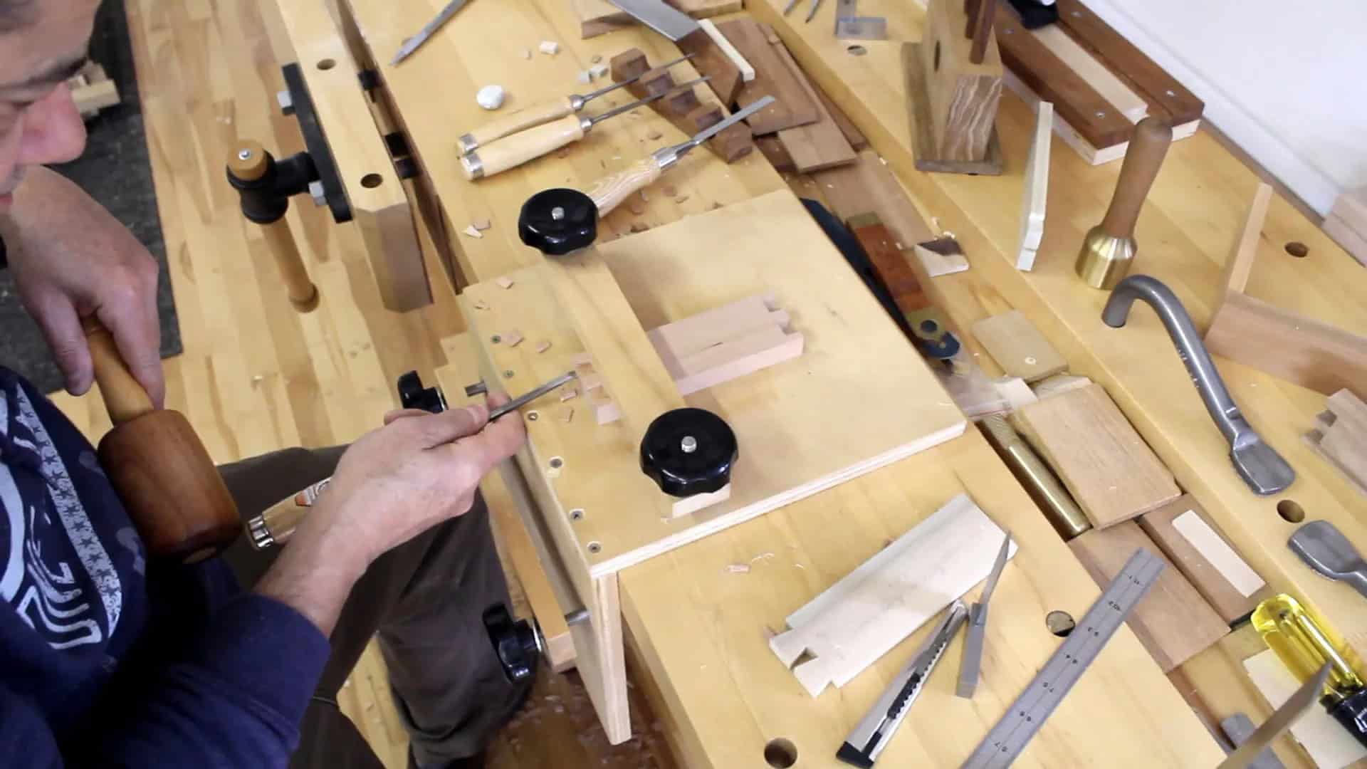 Final adjustments for fitting the tails to the sockets