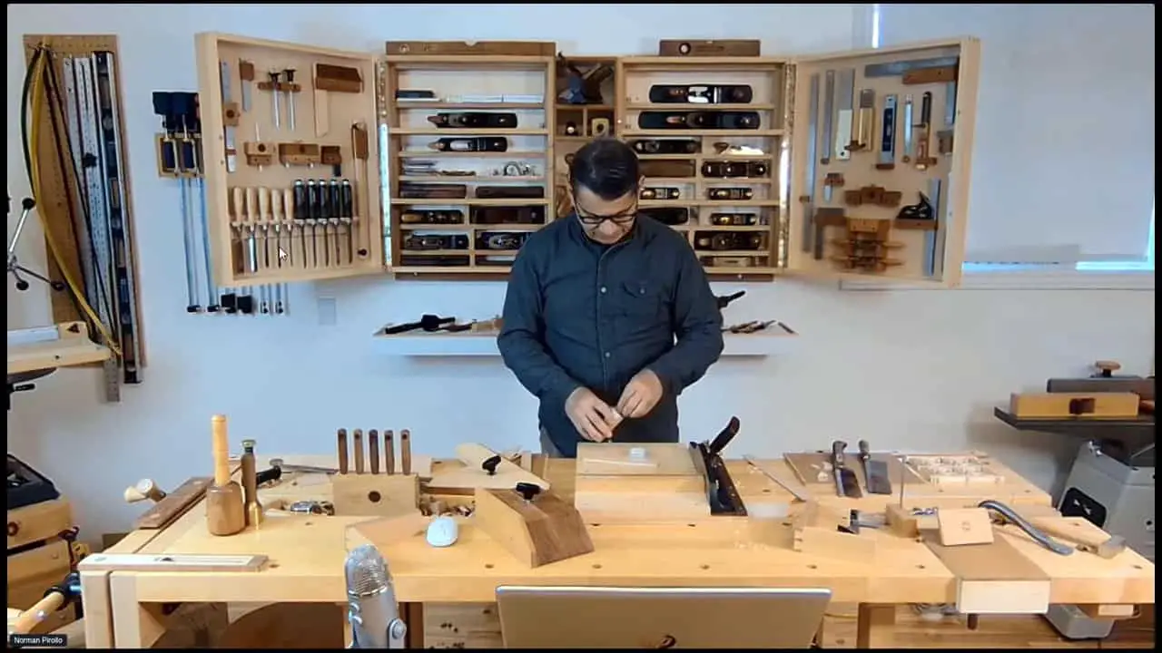 Using wax to maintain the shooting board