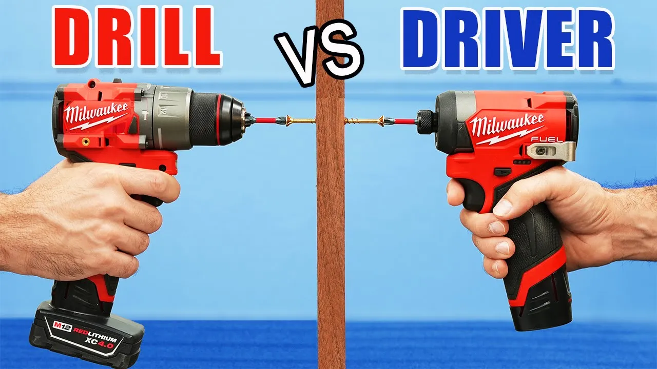 Differences Between Drills & Impact Drivers