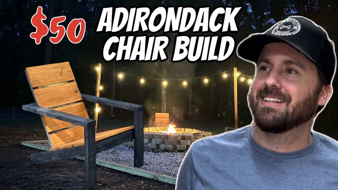 Build Adirondack Chairs for Your Fire Pit