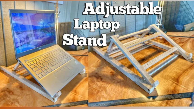 Build Your Own Adjustable Laptop Stand