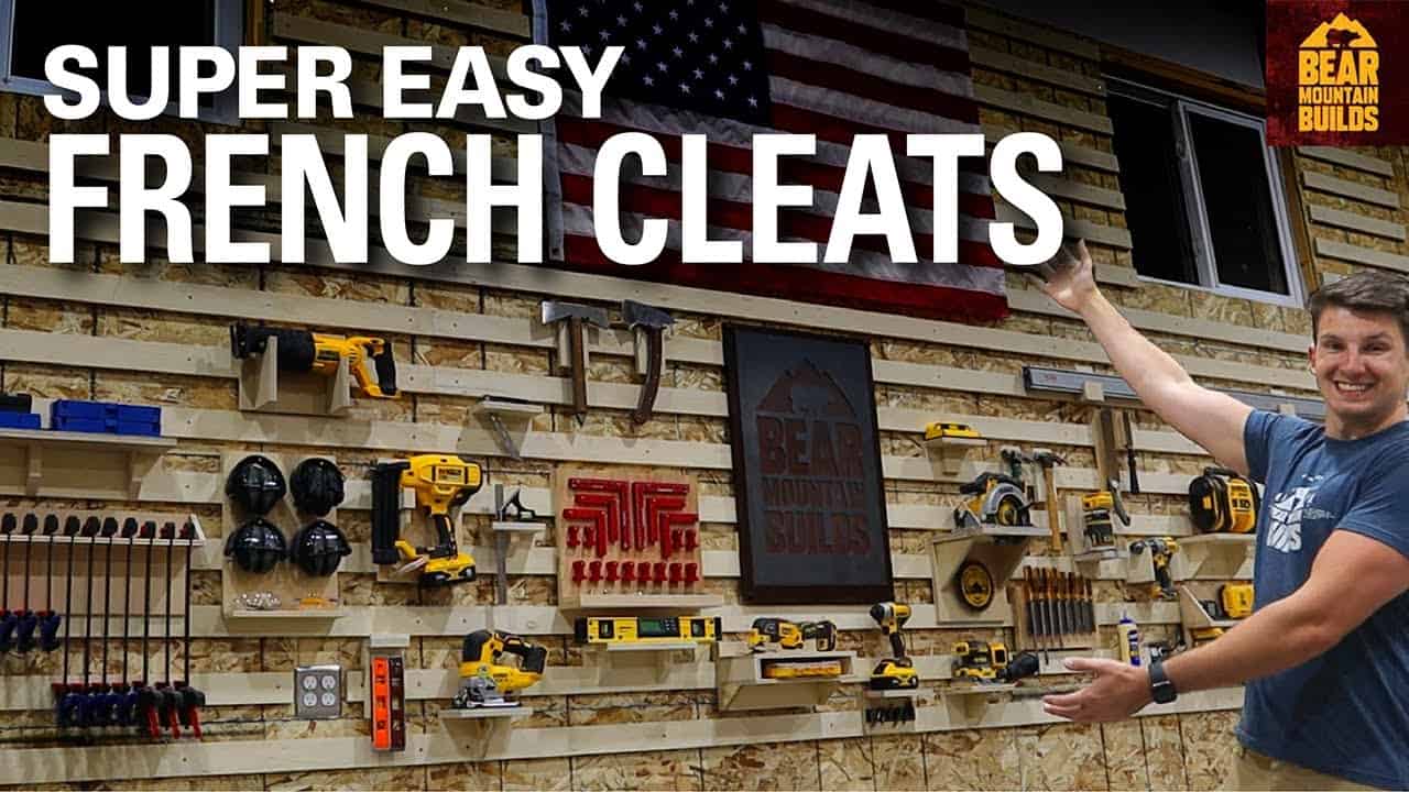 Building a Massive French Cleat Wall for Tool Storage