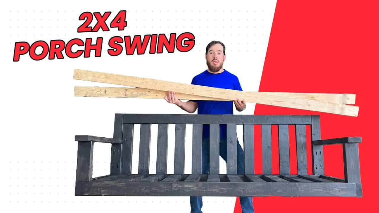 DIY $50 Porch Swing