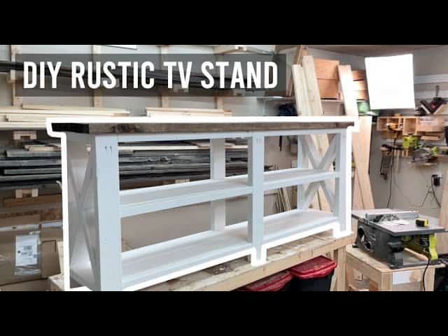 Rustic TV Stand