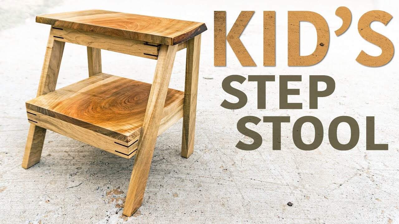 Fancy Step Stool for Kids