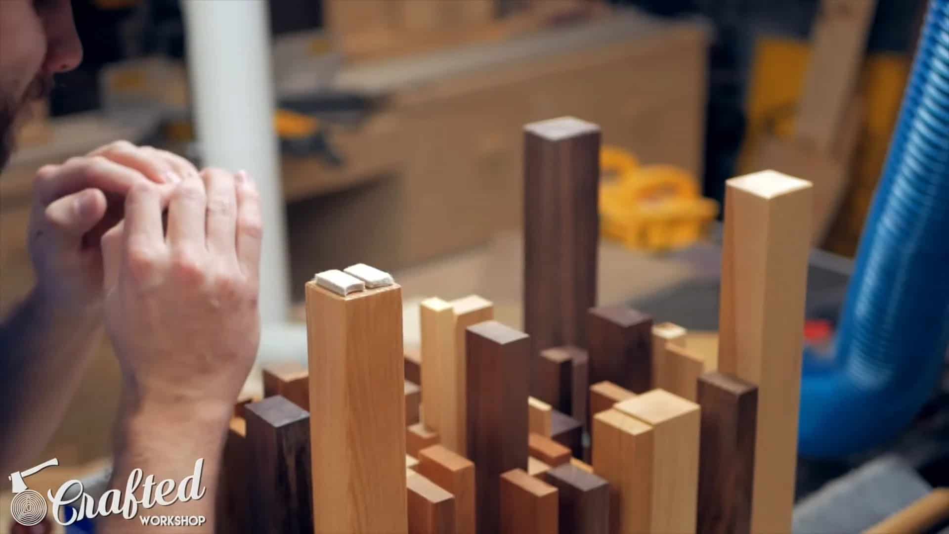 How To Build A Scrap Wood End Grain End Table