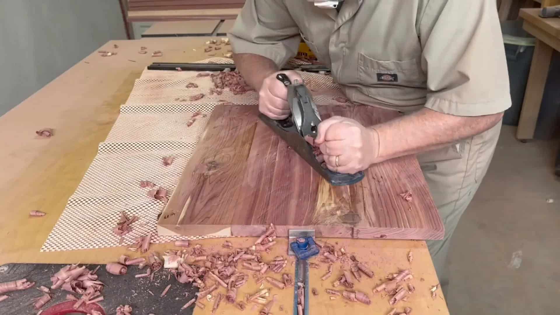 Cedar Blanket Chest With Large Box Joints