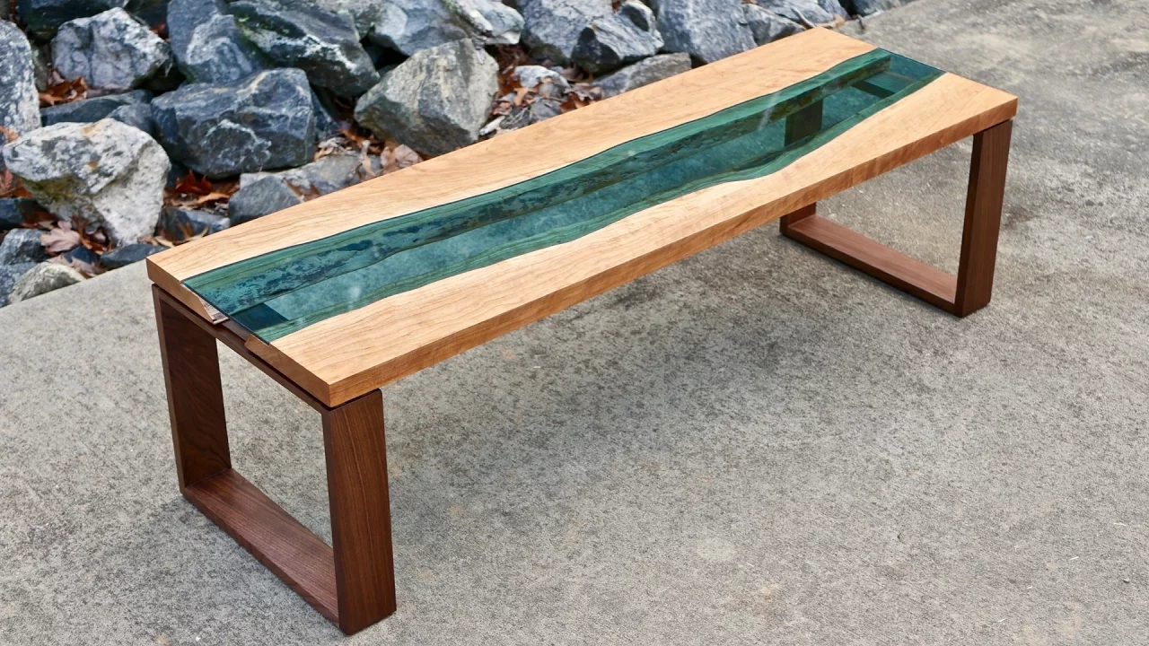 How To Build A Live Edge River Table