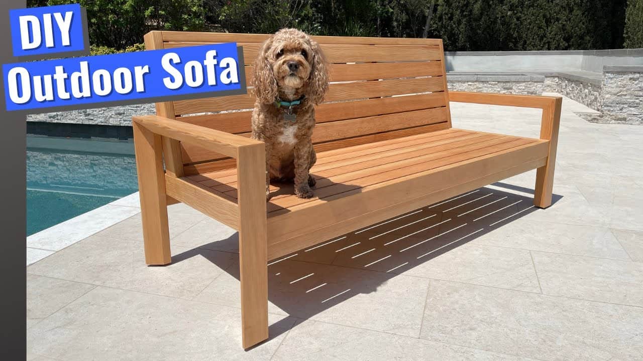 Outdoor Sofa for a Complete Patio Set