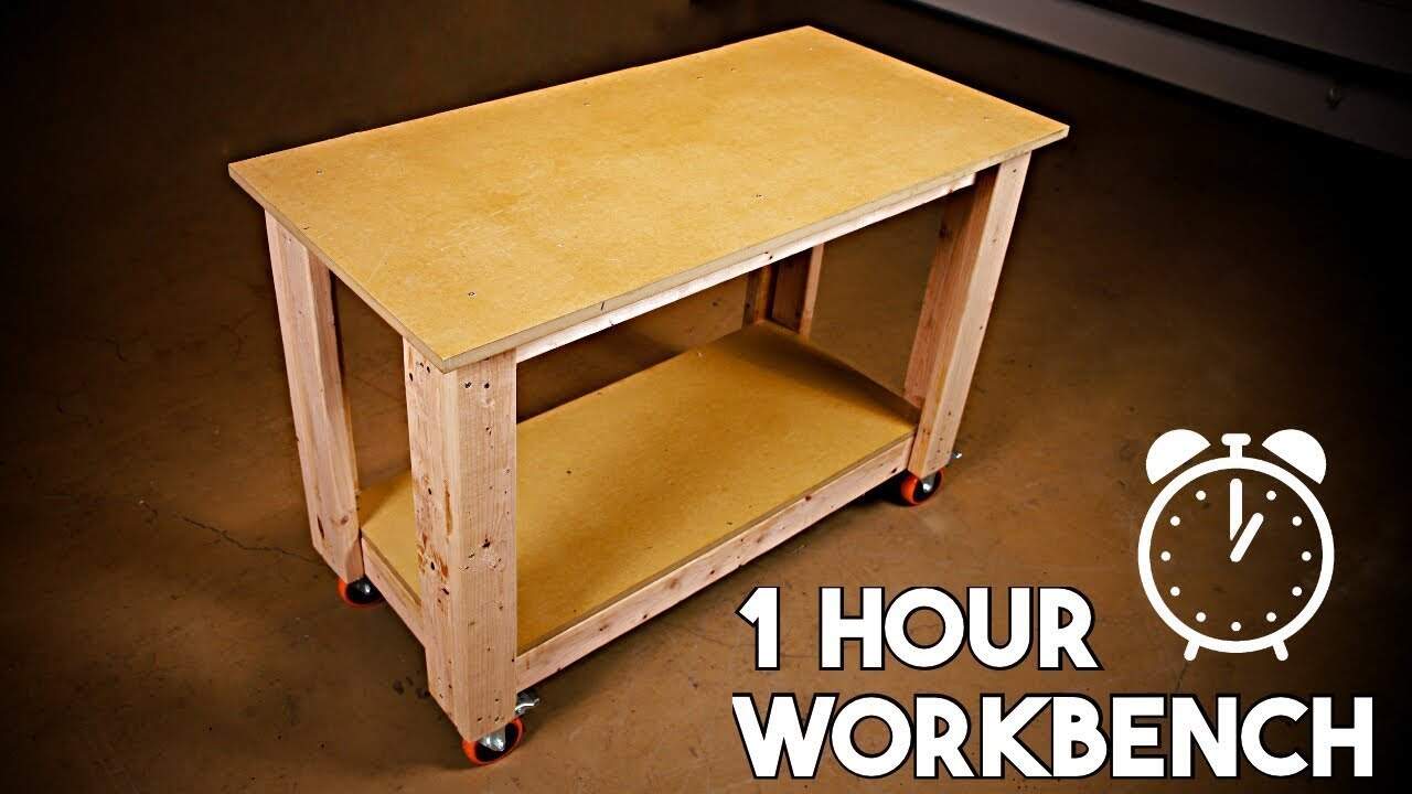 A Simple Workbench You Can Build in About an Hour