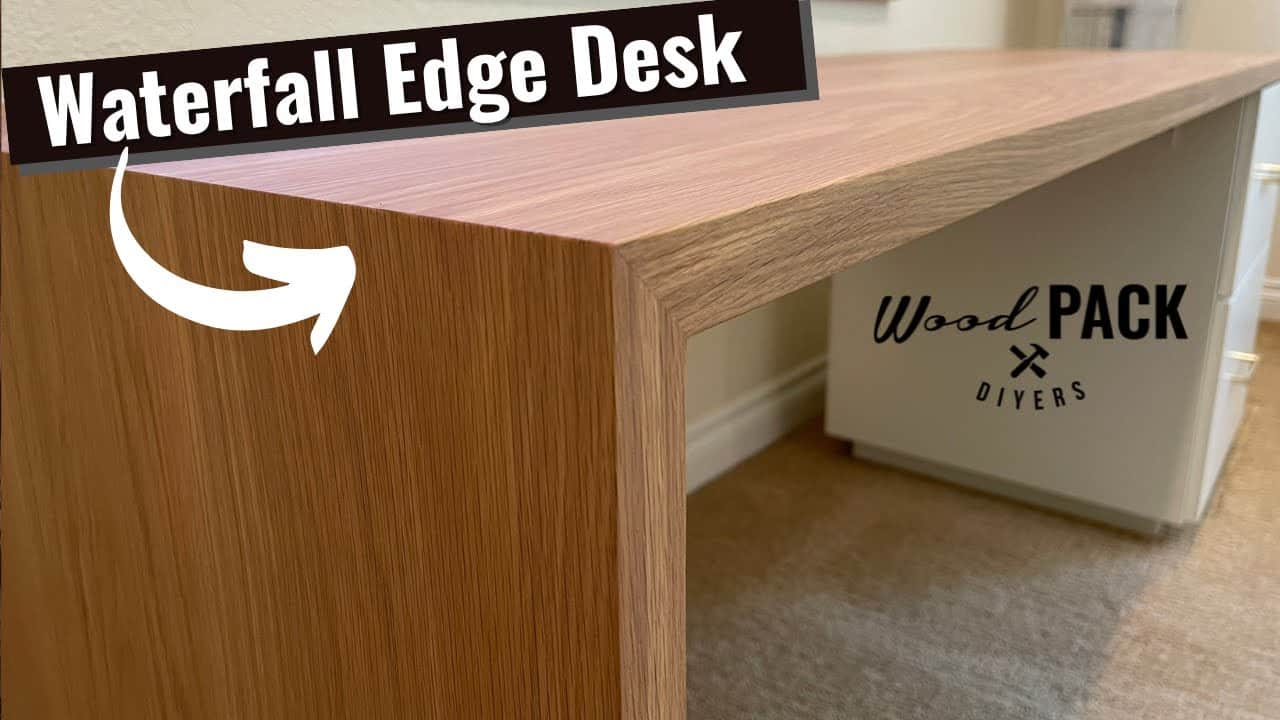 Waterfall Edge Desk: A Custom Build Full of Lessons