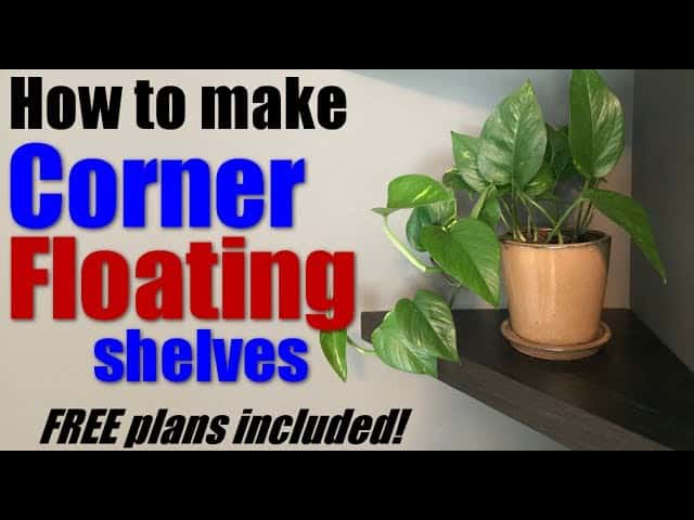 Building Stylish Corner Floating Shelves