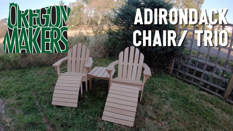 Building an Adirondack Chair