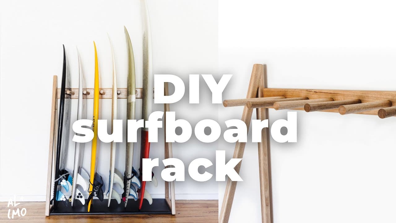 Build Your Own Surfboard Rack with Al + Imo