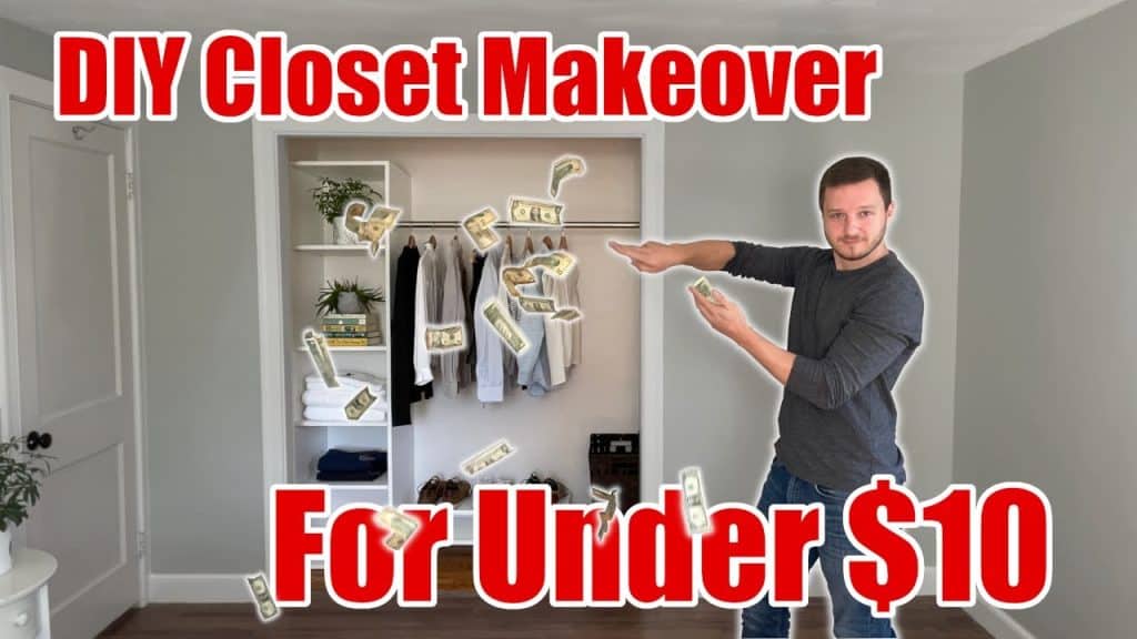 Closet Makeover Using Repurposed Lumber For Under $8