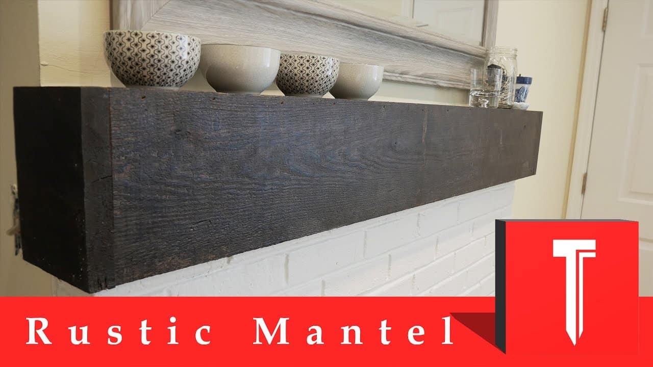 Creating a Rustic Mantel