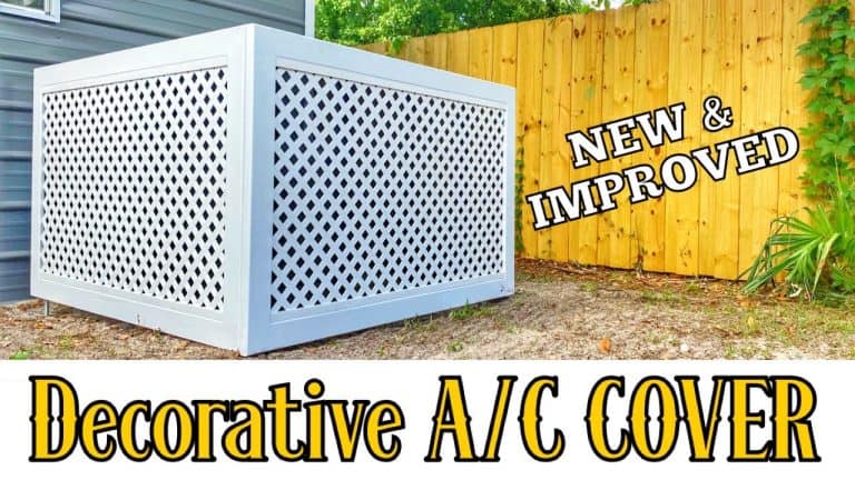 How to Build an Outdoor Air Conditioner Cover the Right Way