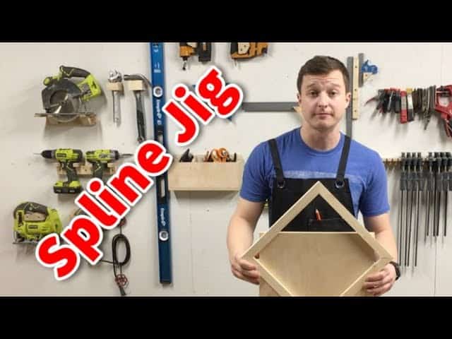 Simple Spline Jig for Stronger Miter Joints