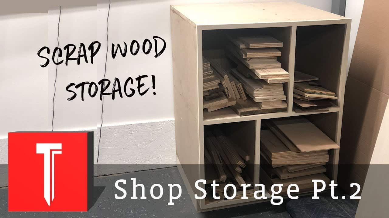 Building a Scrap Wood Organizer Shelf