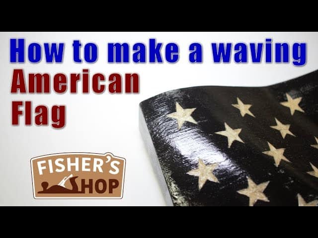 Building a Waving American Flag
