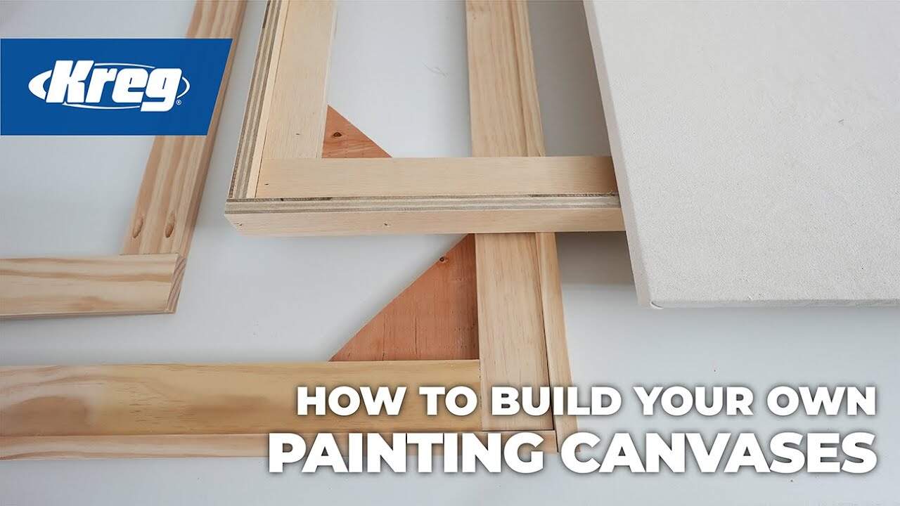 DIY Painting Canvases