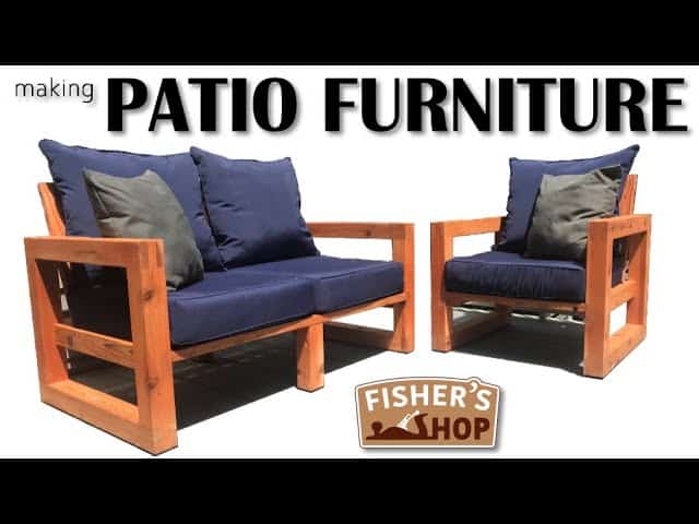 Building Stylish Patio Furniture