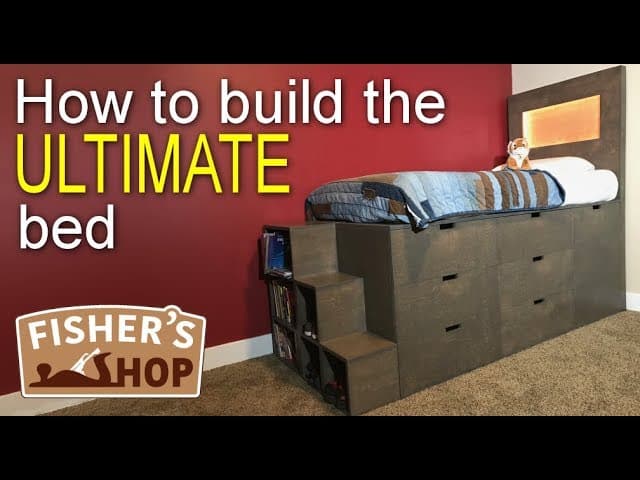 Building the Kids Ultimate Bed