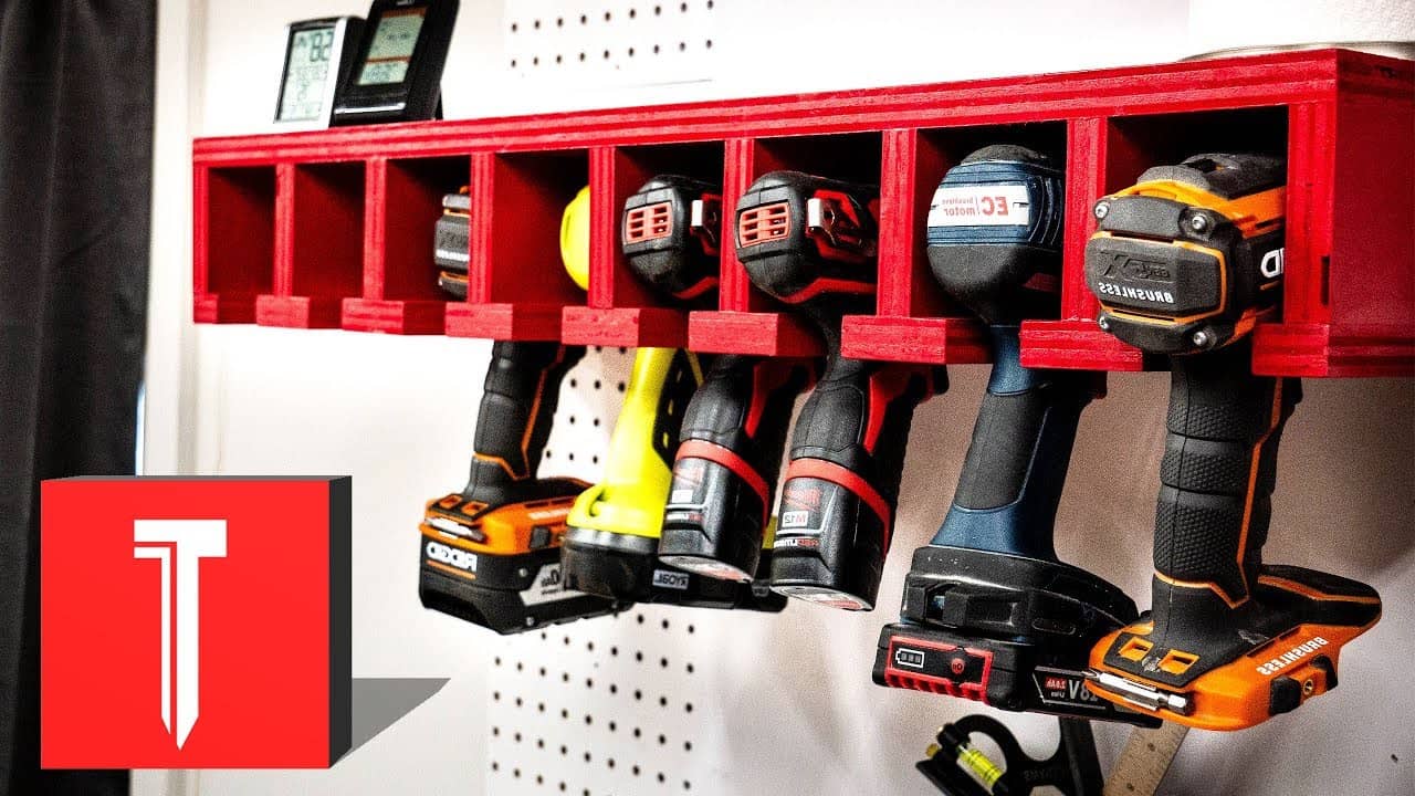 DIY Charging Station for Cordless Power Tools