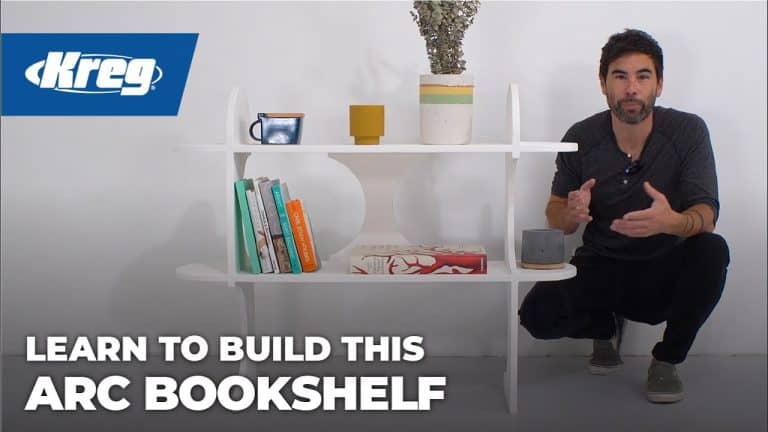 Arc Bookshelf: A Fun DIY Project