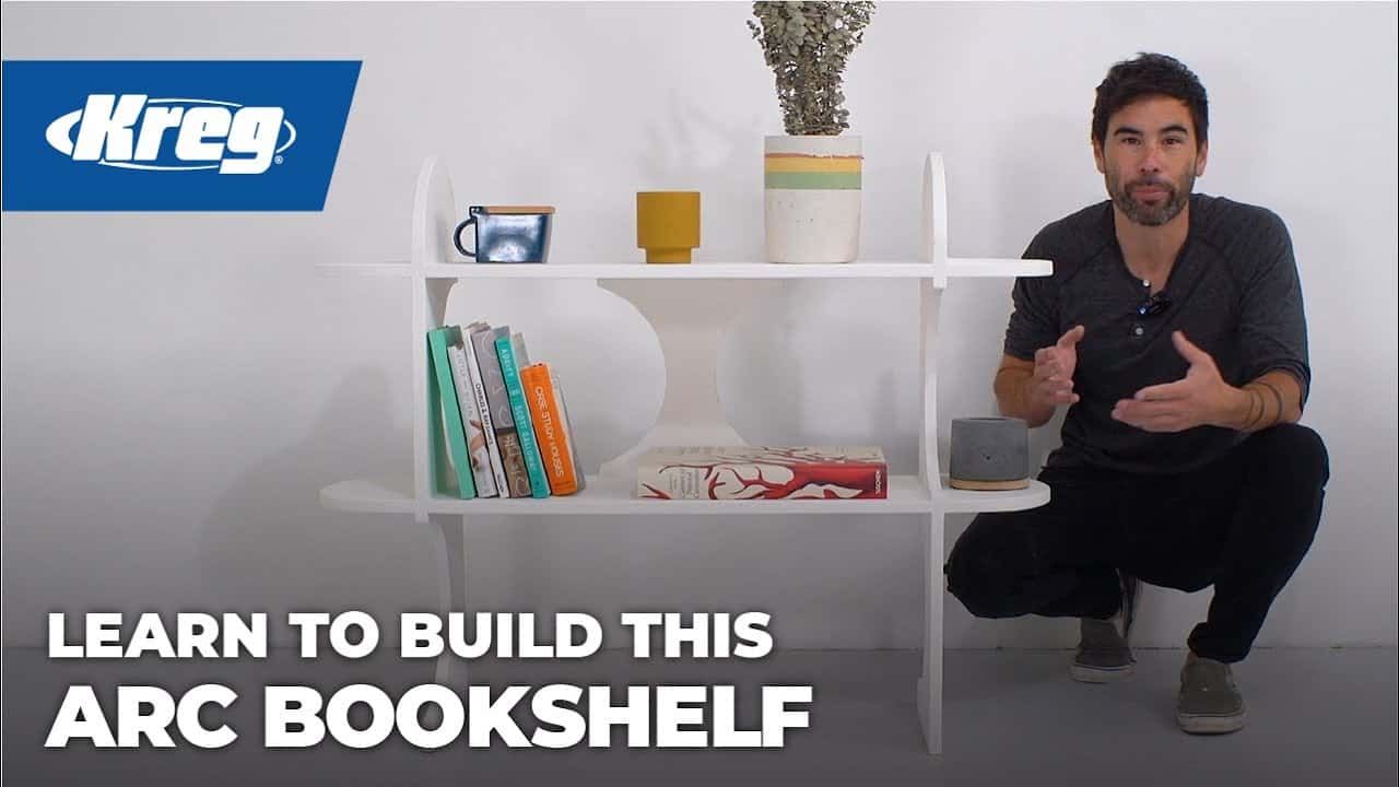 Arc Bookshelf: A Fun DIY Project