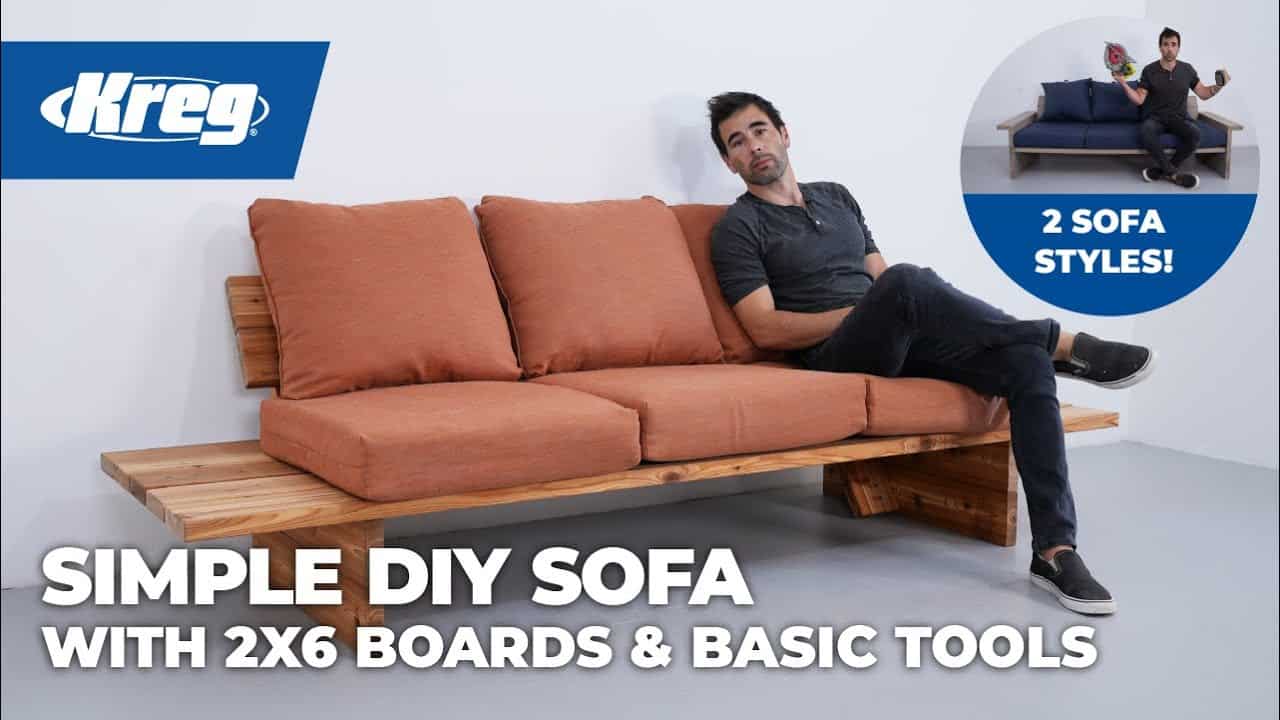 Build An Outdoor Sofa