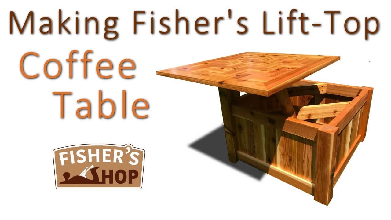 Building a Lift-Top Coffee Table for Your Patio