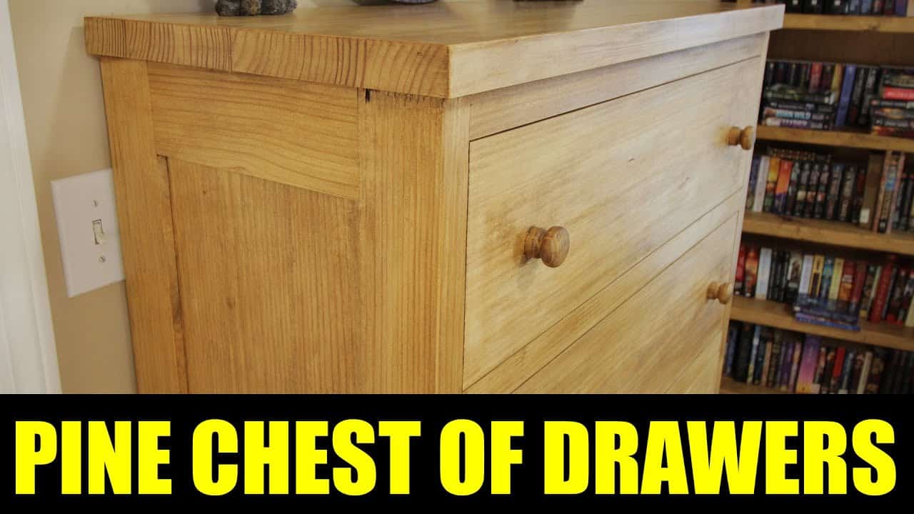 Pine Chest of Drawers for a Custom Bedroom Set