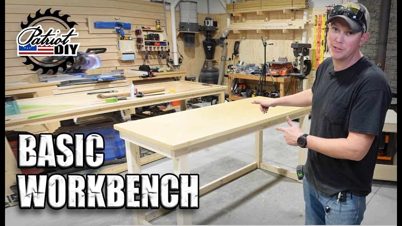 Space-Saving Workbench for Small Shops