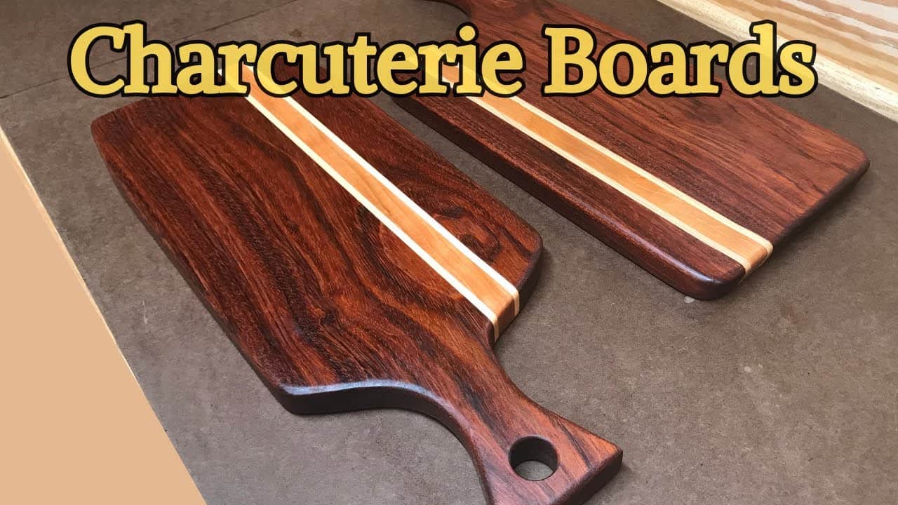 Making Wooden Charcuterie Boards with Built-In Functionality