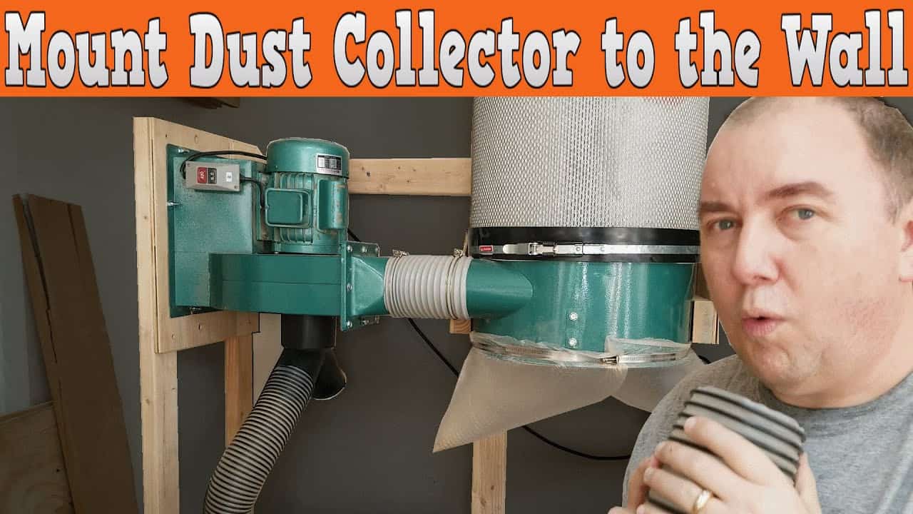 Wall-Mounted Dust Collector for a Cleaner, Space-Saving Shop
