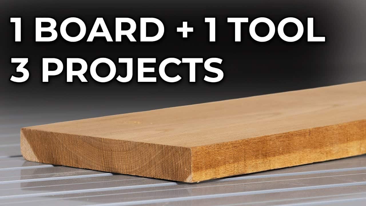 One Board, One Tool: Three Scroll Saw Projects