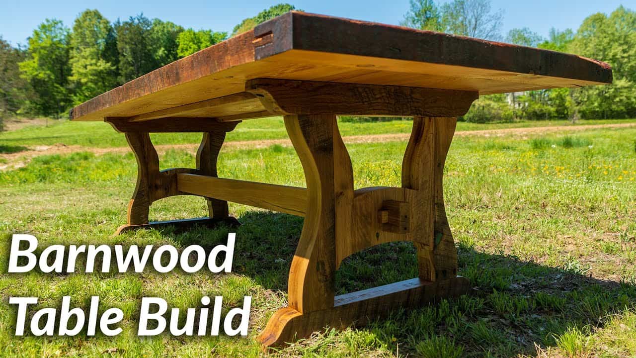 Reclaimed Barnwood Farmhouse Table