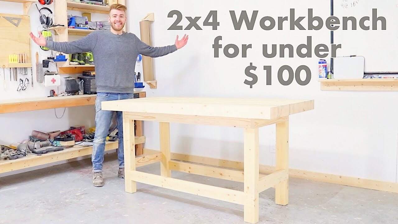 Budget-Friendly 2×4 Workbench for Under $100