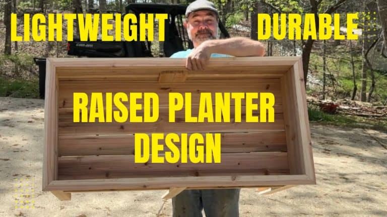Heavy-Duty Raised Garden Planter Box with Fence Pickets