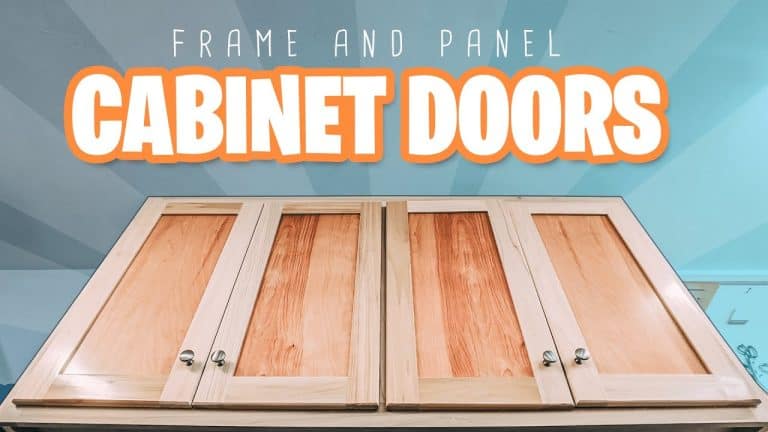 How to Make Frame and Panel Cabinet Doors