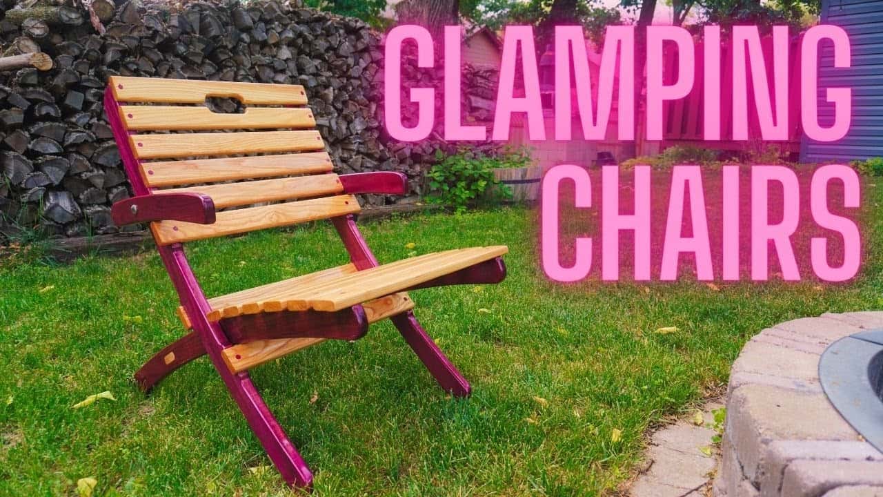 Nesting Camp Chairs with Exotic Hardwood Accents