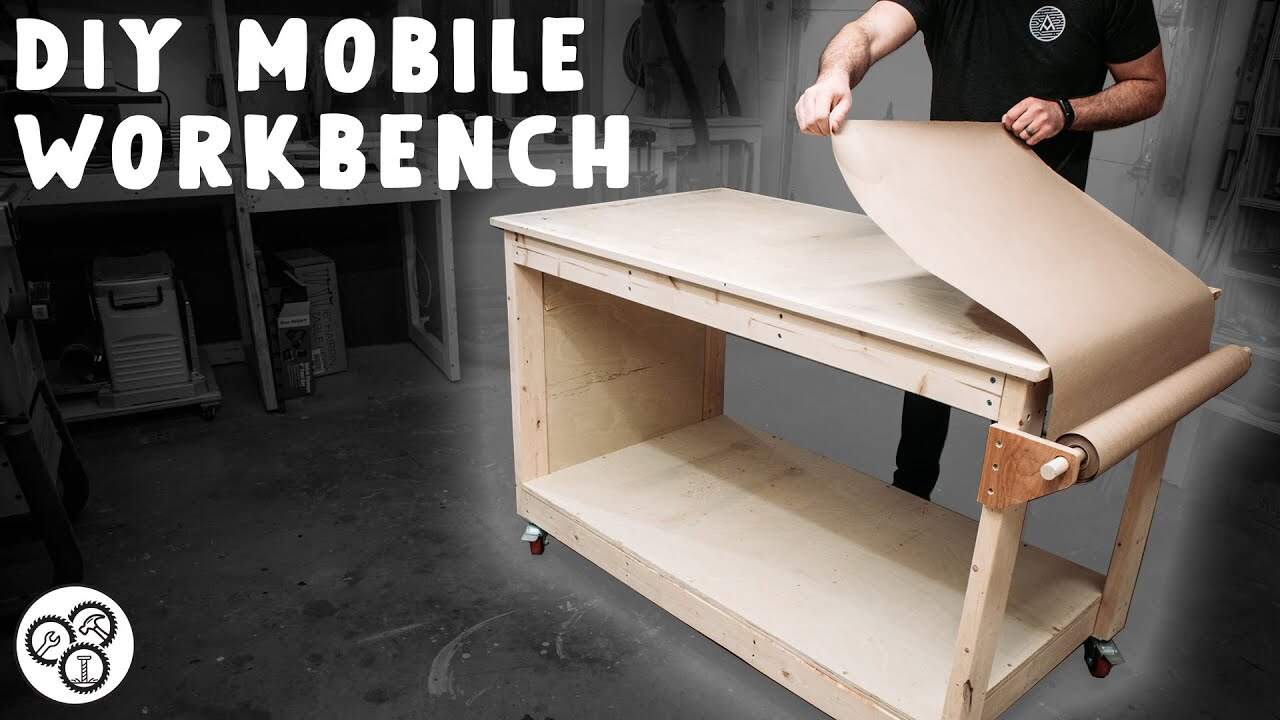Mobile Workbench for Small Shops and Garages