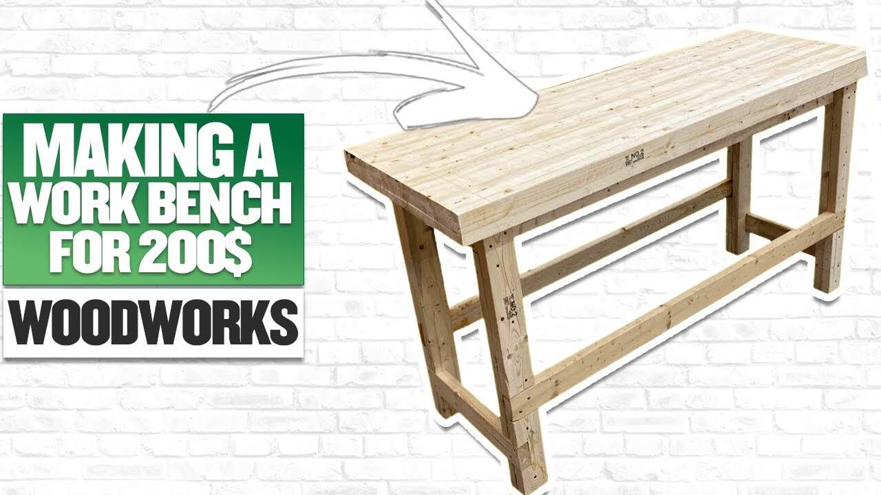 Heavy-Duty Workbench Built for $200